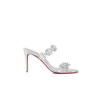 Ladies' Summer Banquet Party Style Sparkling Gemstone Style Fashionable Red Bottom Sandals Elegant Date Style
