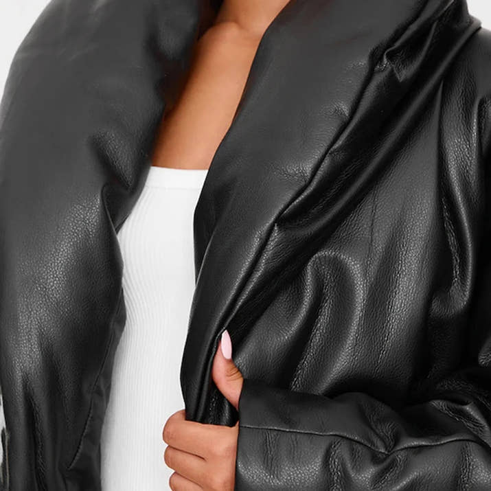 Solid Cotton Women Coat Full Sleeve Pocket Lady Jacket 2025 Autumn Winter Fashion Lapel Single Breasted Thicken Female Outwear