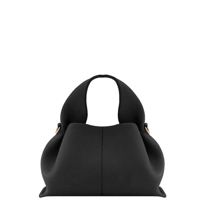 Mini cloud bag, light luxury handheld crossbody bag, women's fashionable dumpling bag, makeup bag, cowhide storage bag