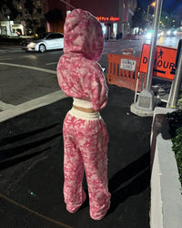 Camouflage joggers Short Set Waist Hugged Slim Hoodie women jacket Y2K Sportswear Two Piece sets Womens Hip Hop Sports Pants
