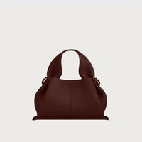 Mini cloud bag, light luxury handheld crossbody bag, women's fashionable dumpling bag, makeup bag, cowhide storage bag