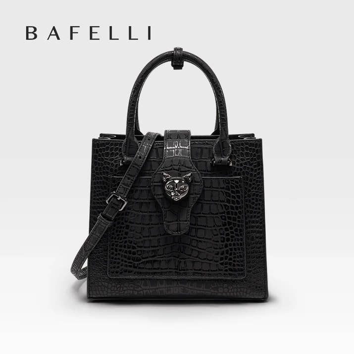 NEW WOMEN'S HANDBAGS BUSINESS LADY GENUINE LEATHER ORIGINAL LUXURY BRAND DESIGNER OFFICE FEMALE BAGS CROSSBODY CAT PURSE