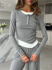 Muzuleva Long Sleeved Long Pants Pajama Set Spring New Comfortable Loose Home Clothes Women's casual Wear Two Piece Pajamas