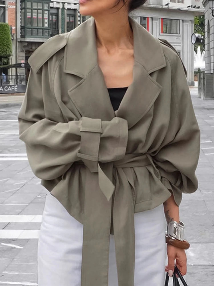 Burgundy Red Zipper Bomber Jacket Women Fashion Stand Collar Long Sleeve Pocket Short Coat Autumn Lady Daily Street Outerwear